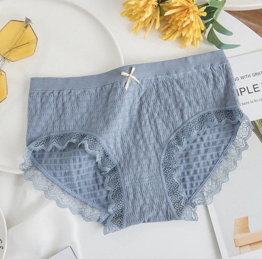 Women’s Soft Crinkled High-Waist Panties