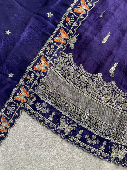 Butterfly Buff Lehengha-Choli & Dupatta | Sky nora