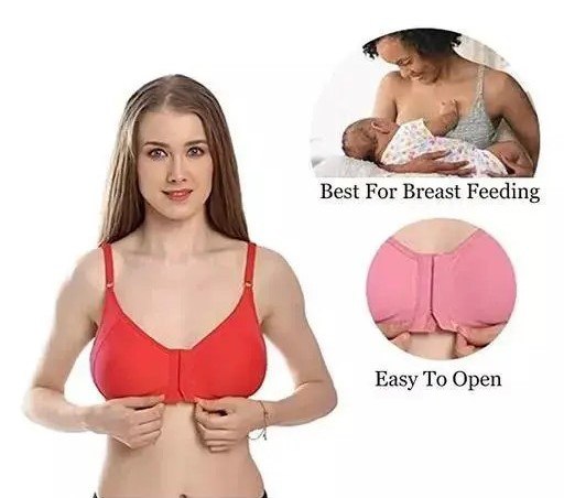 effortless comfort and convenience with this Front-Open / Feeding Bra